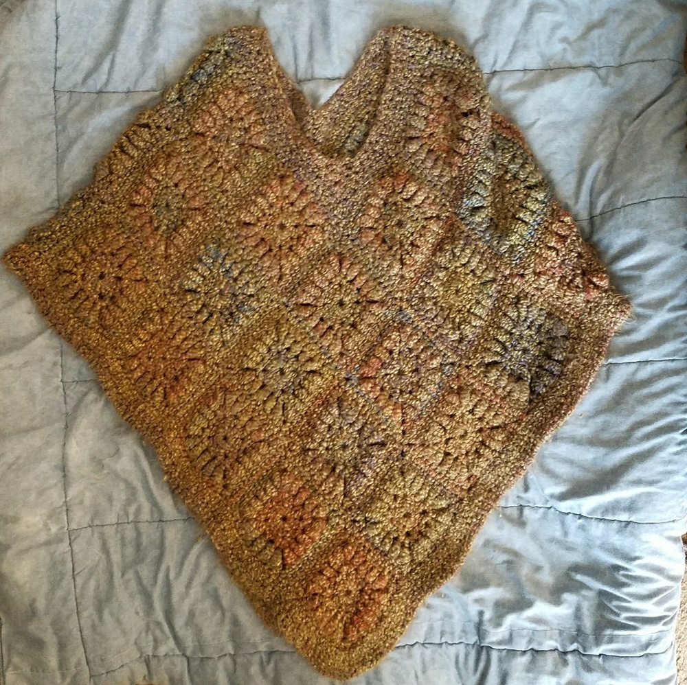 Crocheted Ponco